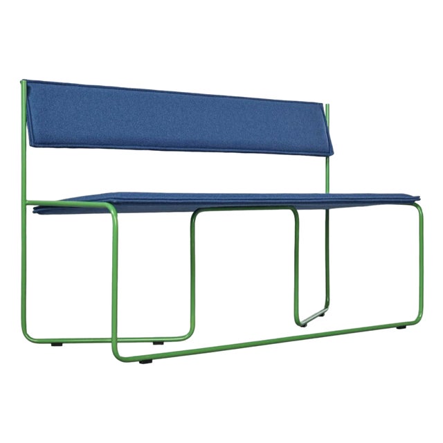 Bench Trampoline in Blue by Pepe Albargues For Sale