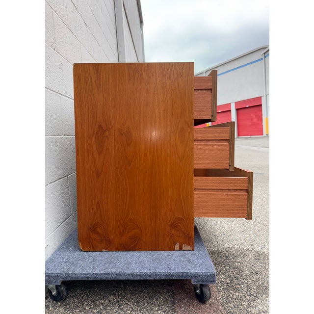 Vintage Made in Denmark 6 Drawer Dresser For Sale - Image 4 of 12