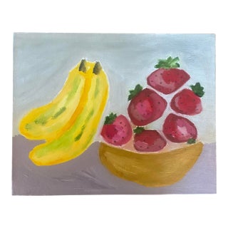 "Fruit Bowl" Oil Painting 2025 For Sale