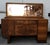 Wood Art Deco Italian Credenza in Walnut with Mirrors For Sale - Image 7 of 18