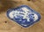 Ceramic 19th Century Bowl Blue and White Devonian Shape Bowls- Pair of 2 For Sale - Image 7 of 10