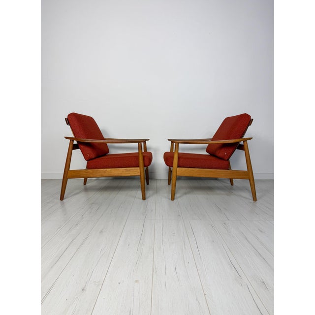 Mid-Century Modern Vintage Danish FD 164 Lounge Chair in Teak by Arne Vodder for Cado, 1960s For Sale - Image 3 of 9