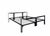 Mid-Century Modern Black Vanessa Double Bed by Tobia Scarpa for Gavina, Italy, 1970s For Sale - Image 3 of 6