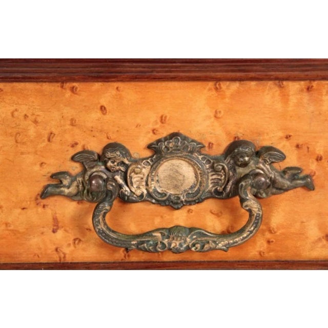 19th Century 19th Century Italian Birdseye Maple Chest of Drawers For Sale - Image 5 of 10