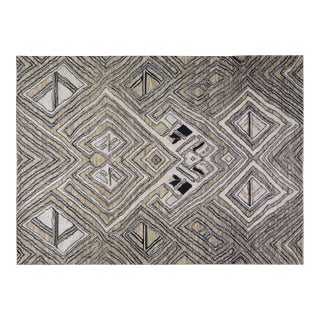 Moroccan Sheba Hand Knotted Wool Rug, 8'8"x12' For Sale