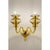 Amber Murano Glass Sconce with Linear Design by Simoeng for Simoeng For Sale - Image 4 of 5