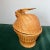 1970’s Vintage Rattan / Wicker Rabbit Basket For Sale - Image 4 of 6