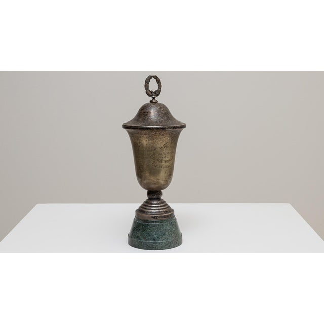 Metal 1950s Belgian Metal Goblet For Sale - Image 7 of 18