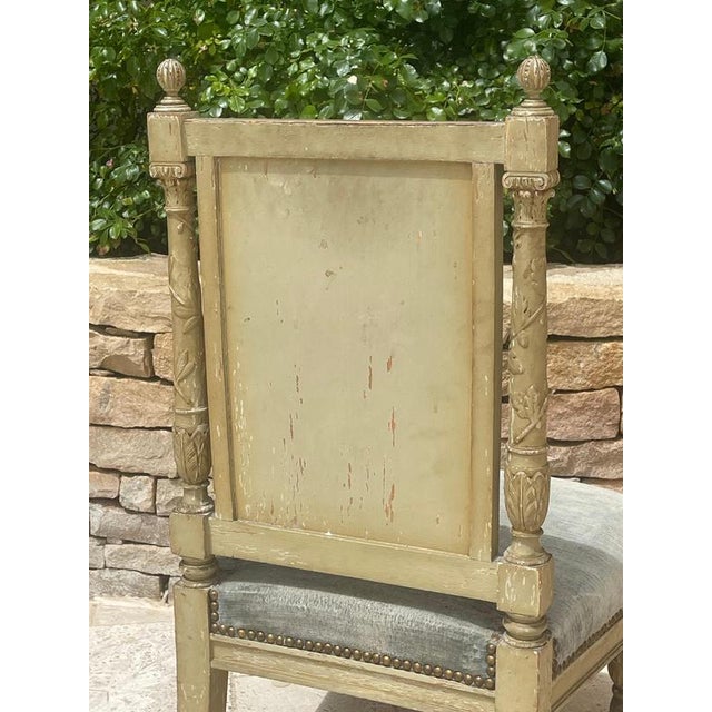 Small Louis XVI Side Chair For Sale - Image 11 of 18