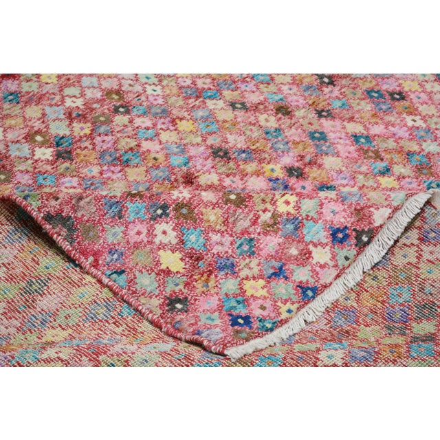 Contemporary Moroccan Modern Hand Knotted Wool Rug, 6'6X9'3 For Sale In New York - Image 6 of 6