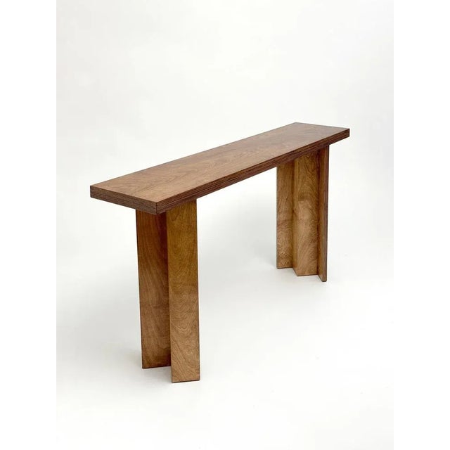 Brown Standard Console Table by Goons For Sale - Image 8 of 9