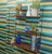 Mid-Century Modern String Shelves in Formica and Black Ladders, 1960s For Sale - Image 4 of 12