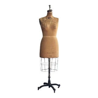 Vintage Original Wolf 1956 Dress Form Mannequin For Sale