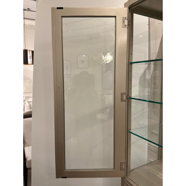 Pulaski Furniture Champagne Display Cabinet. For Sale - Image 9 of 9