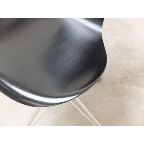 Black 1st Edition 3117 Swivel Desk Chair by Arne Jacobsen for Fritz Hansen, 1955 For Sale - Image 8 of 17