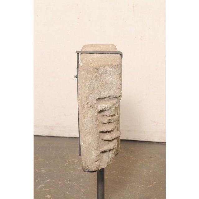 19th Century Spanish Carved Stone Architectural Fragment For Sale - Image 11 of 13