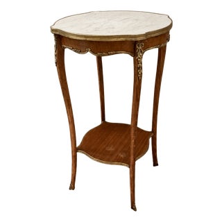 Antique Art Nouveau Side Table For Sale