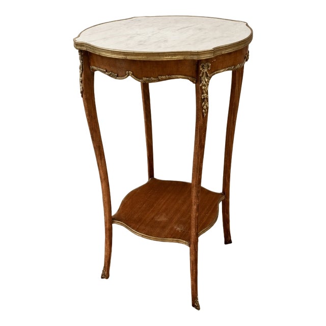 Antique Art Nouveau Side Table For Sale