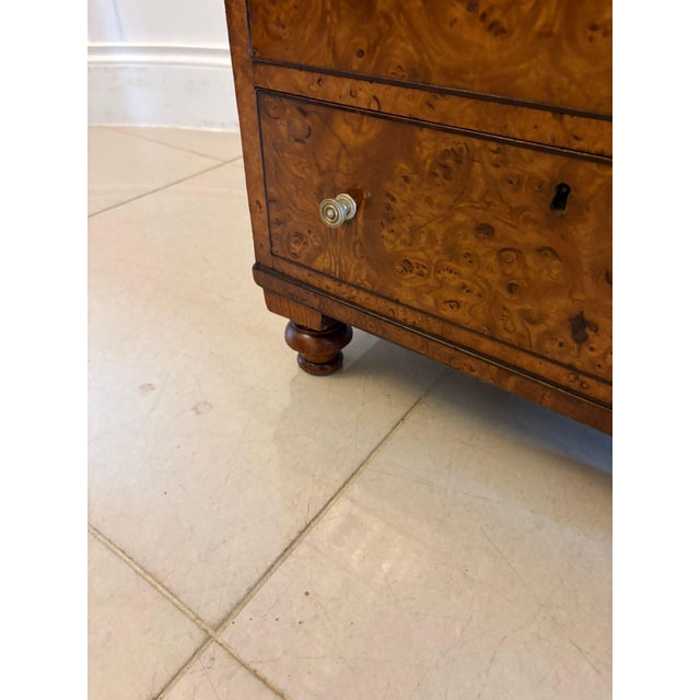 Antique George III Pollard Oak Davenport Desk with Slide and Turn Top, 1780s For Sale - Image 11 of 16