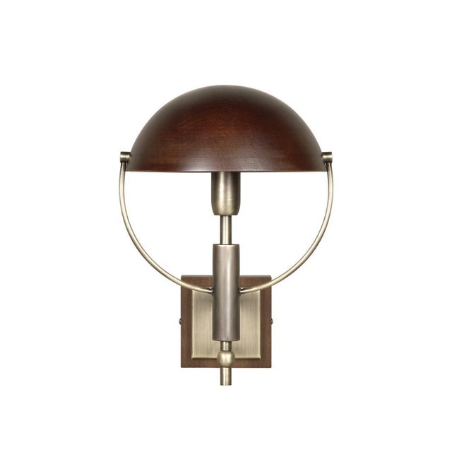 Wood Faraday Wall Lamp by Wood Tailors Club For Sale - Image 7 of 17