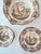 Vintage English Ironstone Dessert Set by Johnson Bros, 1970s, Set of 9 For Sale - Image 14 of 15