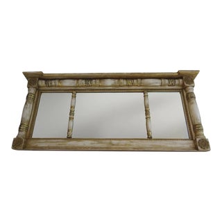 Large American Over Mantel Mirror Horizontal For Sale
