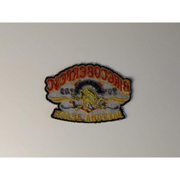 Black Archival Moto-Culture Asset: 12pc Deadstock Rally Patch Collection (2001–2016) For Sale - Image 8 of 11