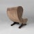 1970s Italian Modern Chair in Brown Velvet and Wood by Guido Bonzanini for Tecnosalotti, 1970s For Sale - Image 5 of 18