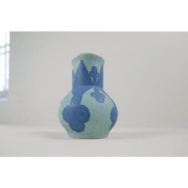 Art Deco Vase by Josef Ekberg for Gustavsberg, Sweden, 1922 For Sale - Image 4 of 10