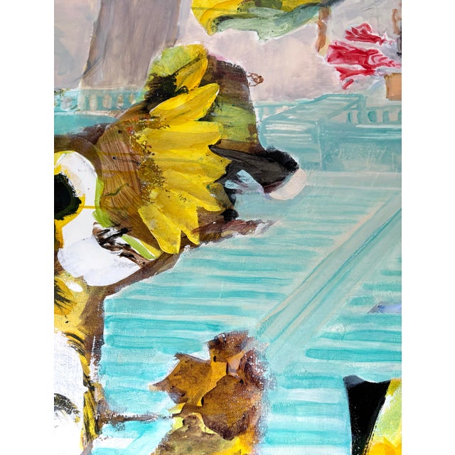 Doug Martin Oil Painting on Canvas 36" X 24" For Sale - Image 4 of 5