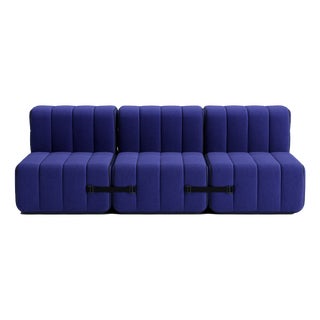 Flexible Three-Seater Sofa by Ambivalenz, Set of 6 For Sale