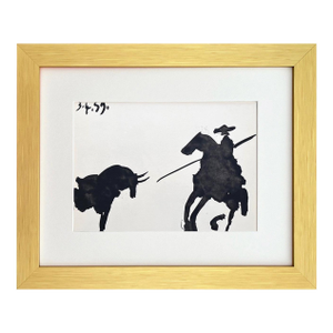 Pablo Picasso Framed Toros Y Toreros 7 Dated 3/4/59