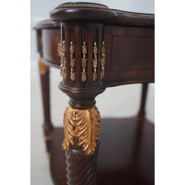 Pair of Theodore Alexander Althorp Mahogany End Tables For Sale - Image 14 of 18
