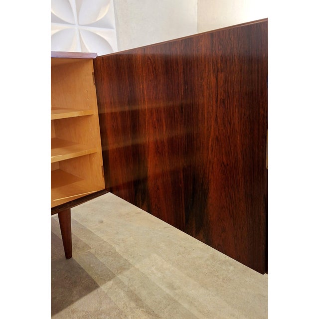 Wood Vintage Sideboard by Carlo Jensen for Poul Hundevad, 1960s For Sale - Image 7 of 13