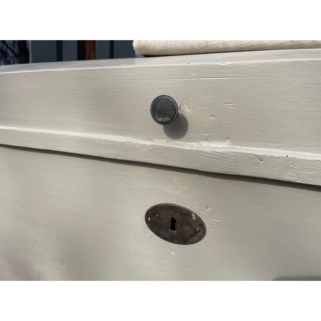 Antique Chest in Fir, 1890s For Sale - Image 3 of 14