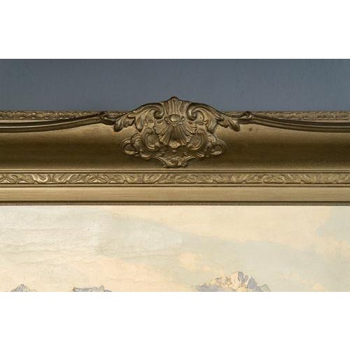 Alpine Scenes, Oil on Canvas, Framed For Sale - Image 6 of 17