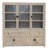 Glass Display Cabinet - Large Three-Door Hutch For Sale