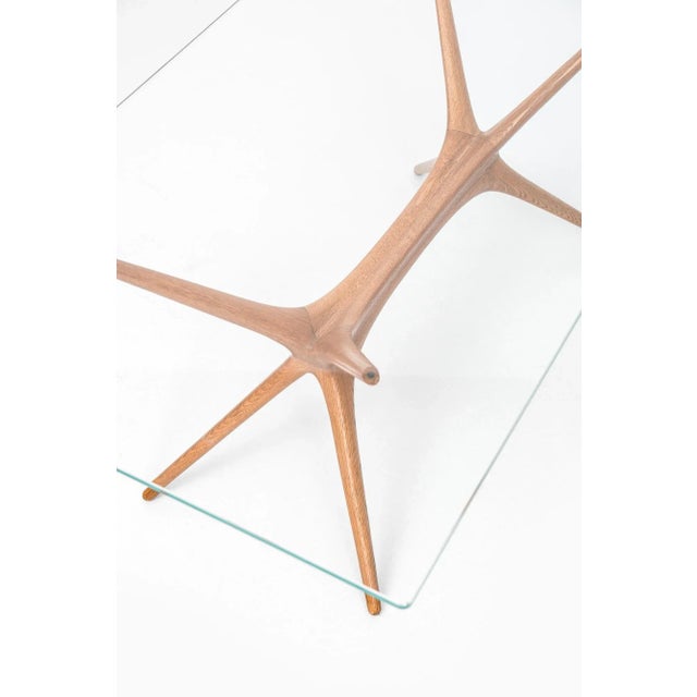 9020 Oak & Glass Coffee Table by Tapio Wirkkala for Asko, 1950s For Sale - Image 11 of 15