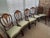 1990s Baker Inlaid Mahogany Norfolk Hepplewhite Dining Room Chairs For Sale - Image 9 of 17