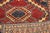 Beige Tribal Super Kazak Red/Beige Wool Rug - 3'8'' X 5'5'' For Sale - Image 8 of 10