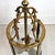 Metal Louis XVI Style Brass Lantern Pendant Light, 1930s For Sale - Image 7 of 9