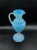 Murano Opaline Glass Jug For Sale - Image 12 of 13