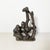 Italian Mid-Century modern Sculpture of monkeys in marble, 20th century Sculpture depicting two monkeys, entirely in...