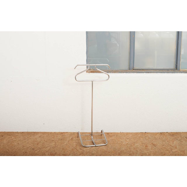 HV 52 Valet Stand in Chrome-Plated Tubular Steel by Hynek Gottwald, 1932 For Sale - Image 11 of 12