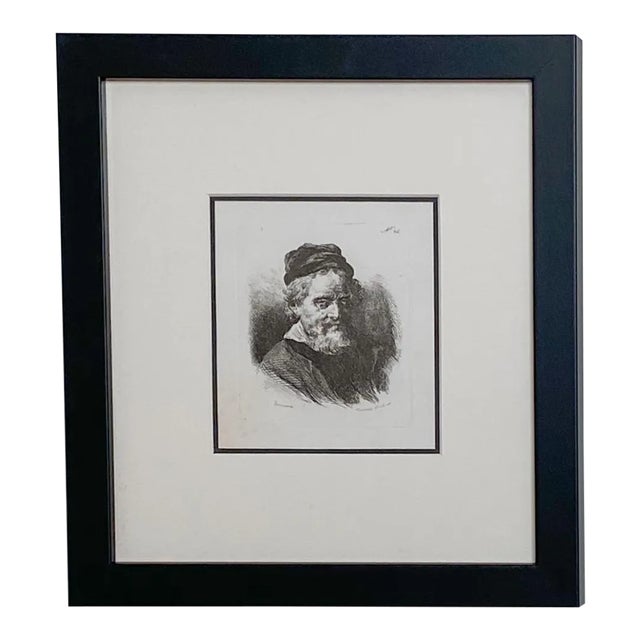 Late 18th Century Rembrandt Etching #24, by Francesco Novelli For Sale