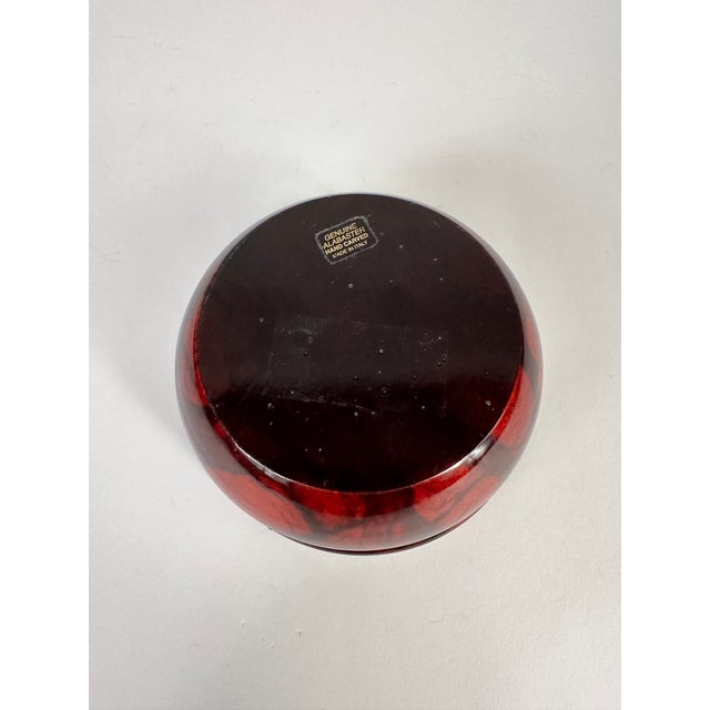 Stone Mid 20th Century Mid-Century Modern Round Alabaster Box From Italy For Sale - Image 7 of 7