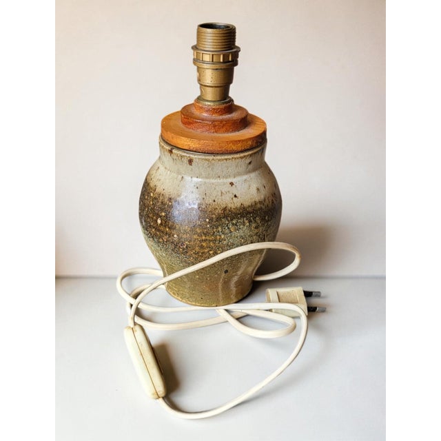 Stoneware Lamp from Bodin, 1990s For Sale - Image 3 of 9