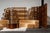 This monumental set of four custom-made room divider screens was designed by an interior architect for a private penthouse...