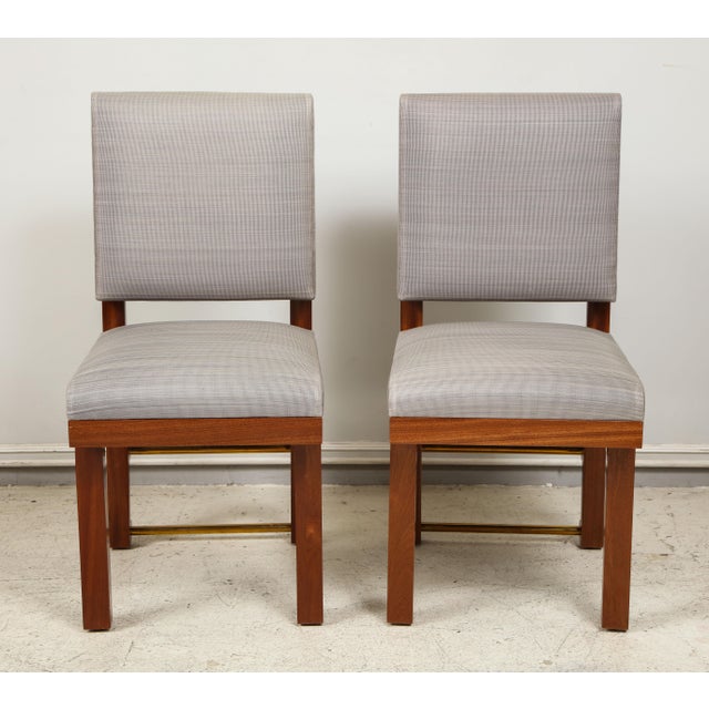 Bespoke Mahogany Library Chairs by Amir Khamneipur - a Pair For Sale In New York - Image 6 of 7