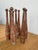 Antique Hand Carved Indian Club Pins & Exercise Weights - Set of 8 For Sale - Image 11 of 15